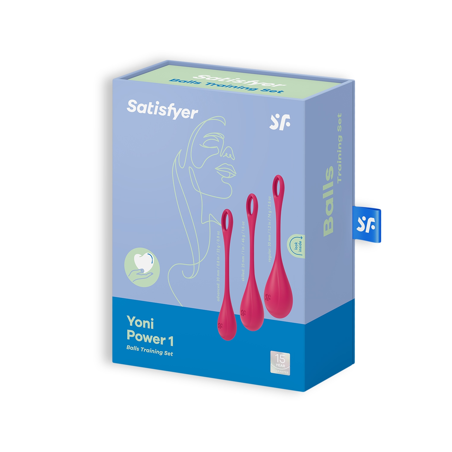 Conjunto de 3 Bolas Kegel Yoni Power 1 - Image 3