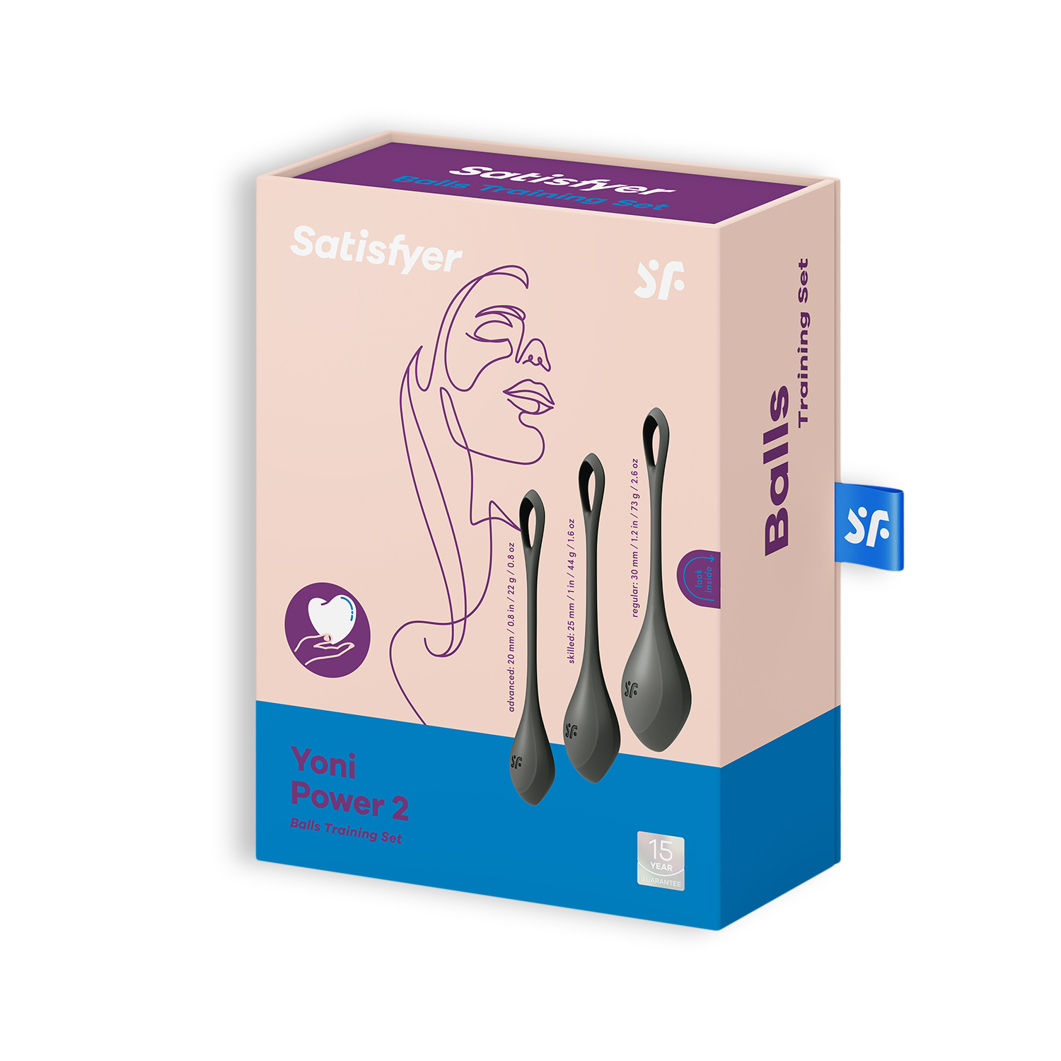 Conjunto de 3 Bolas Kegel Yoni Power 2 - Image 4