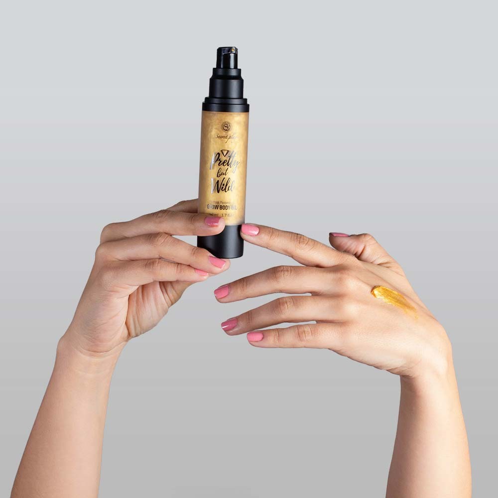 Óleo Corporal Brilhante Glow Body Oil Pretty But Wild - Image 5
