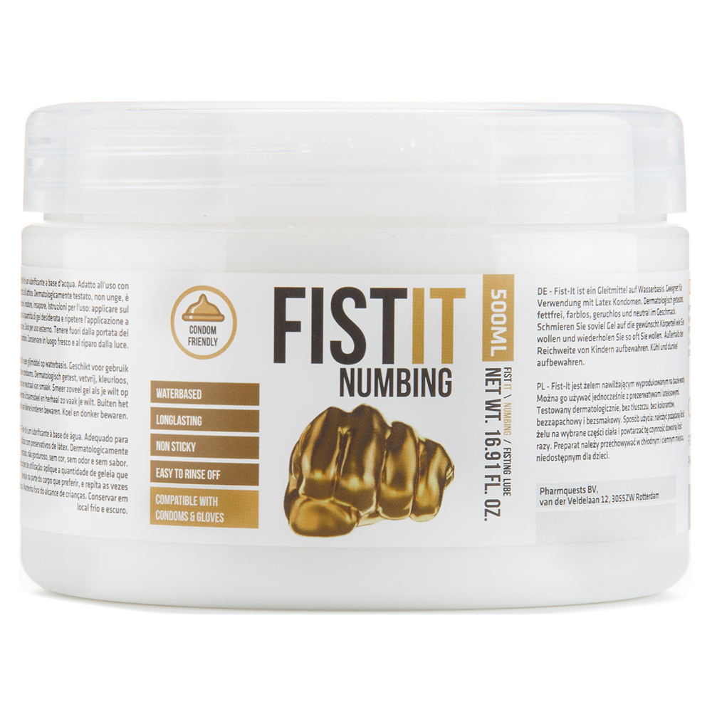 Lubrificante Para Fisting Fist It Numbing