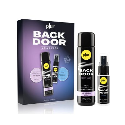 Conjunto De Lubrificante E Spray Anal Back Door Pjur