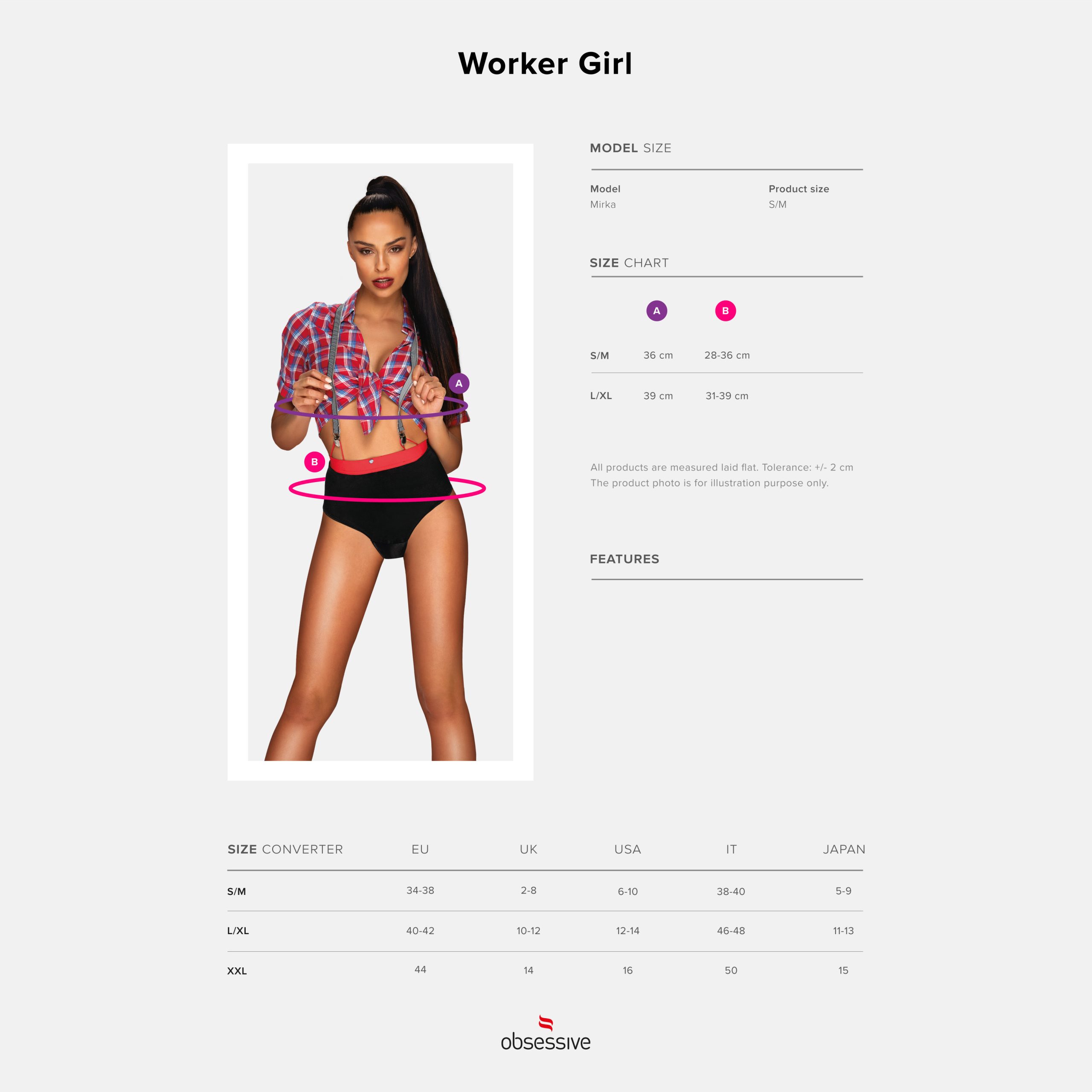 Fantasia De Trabalhadora Worker Girl Obsessive - Image 2