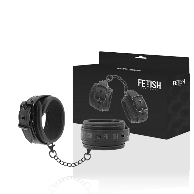 Algemas De Couro Vegano Fetish Submissive